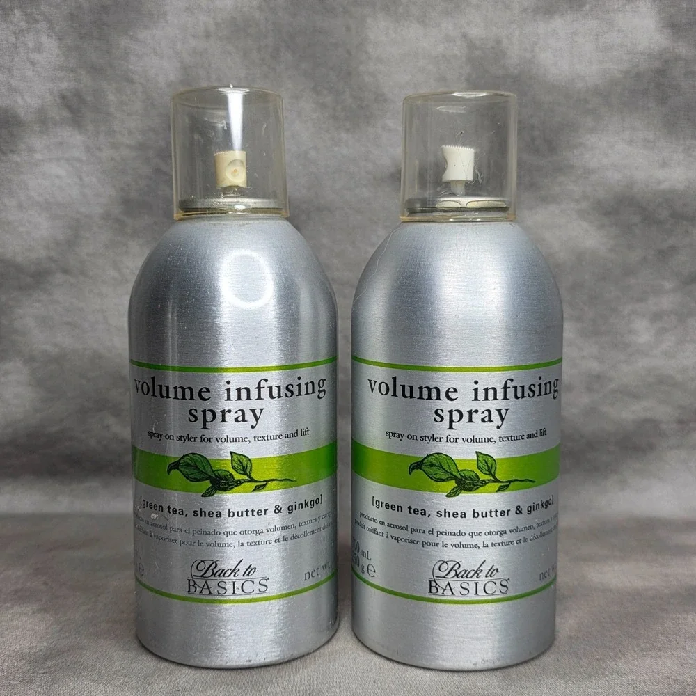 (X2)‎ Back To Basics Green Tea Volume Infusing Spray Styler 9 oz